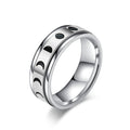 Anxiety-Relieving Rotating Solar Eclipse Ring