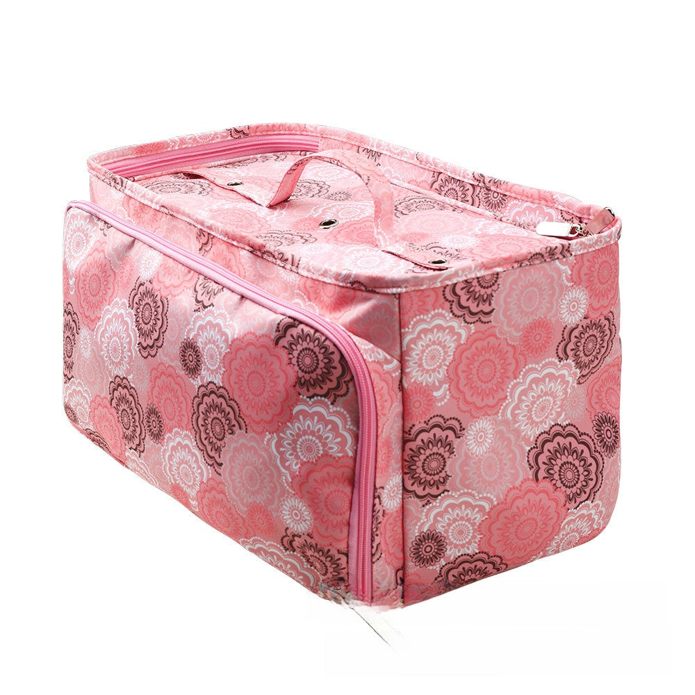 Three-Hole Crochet Storage Bag