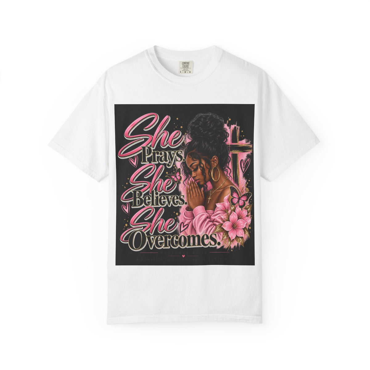 She Prays-T-shirt