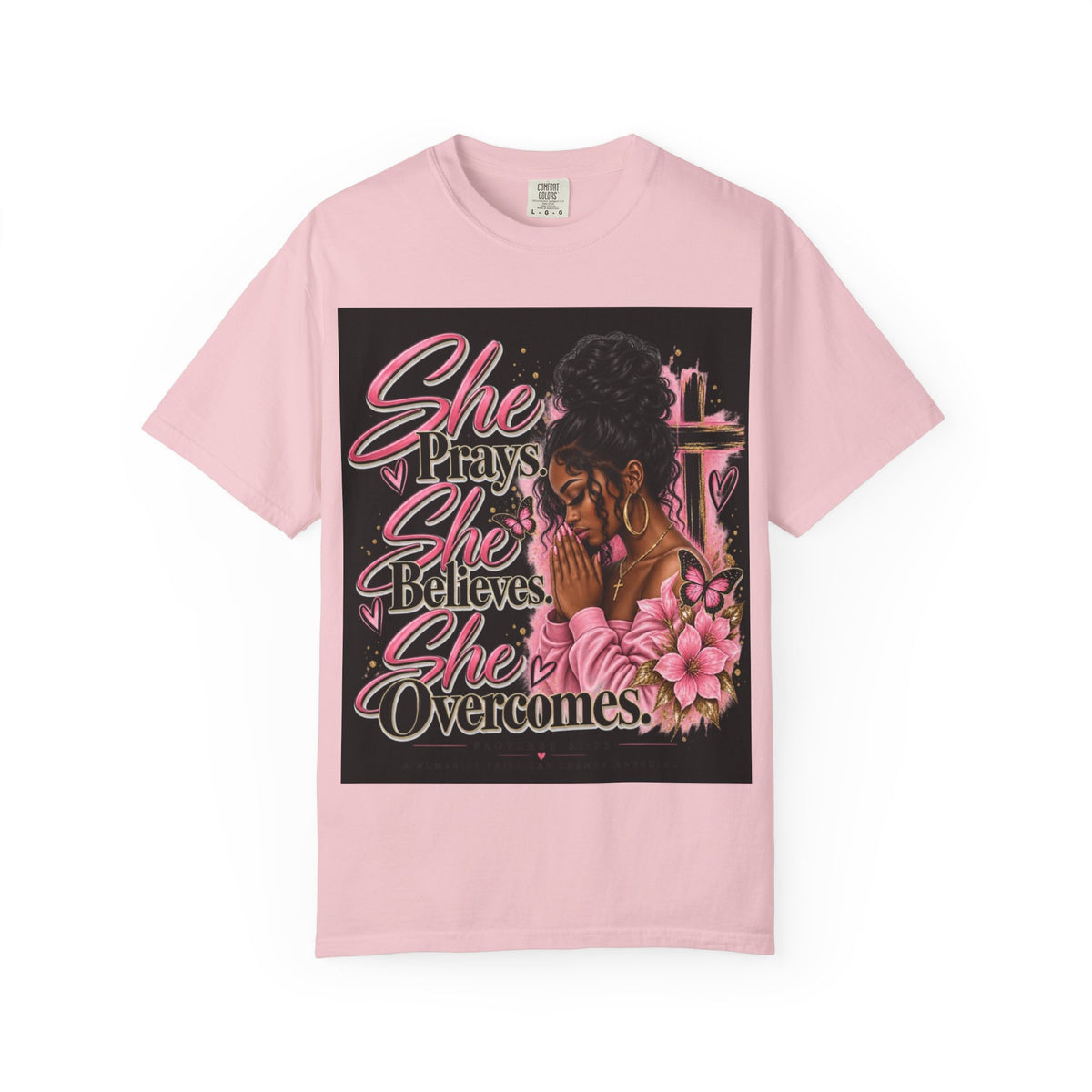She Prays-T-shirt