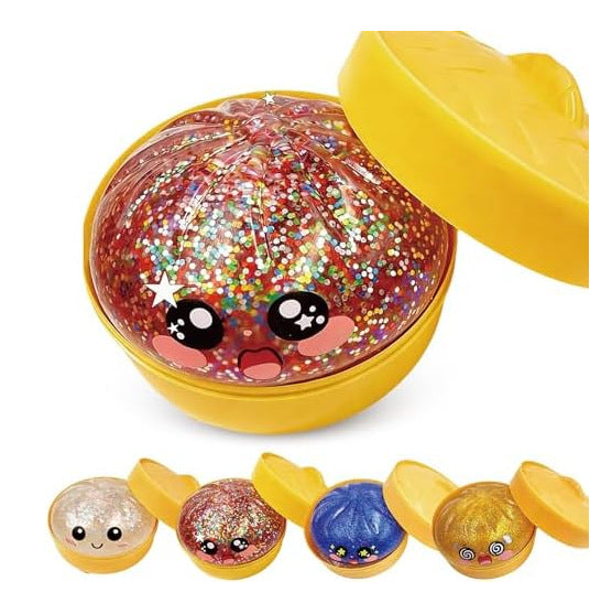 Glitter Dumpling Squishy Toys 4-Pack