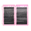 D-Curl Thick False Eyelashes Book DIY Segmented Lashes