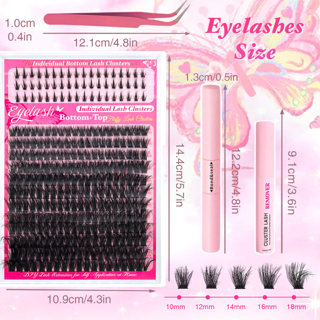 Fluffy Volume False Eyelashes Lower Lashes