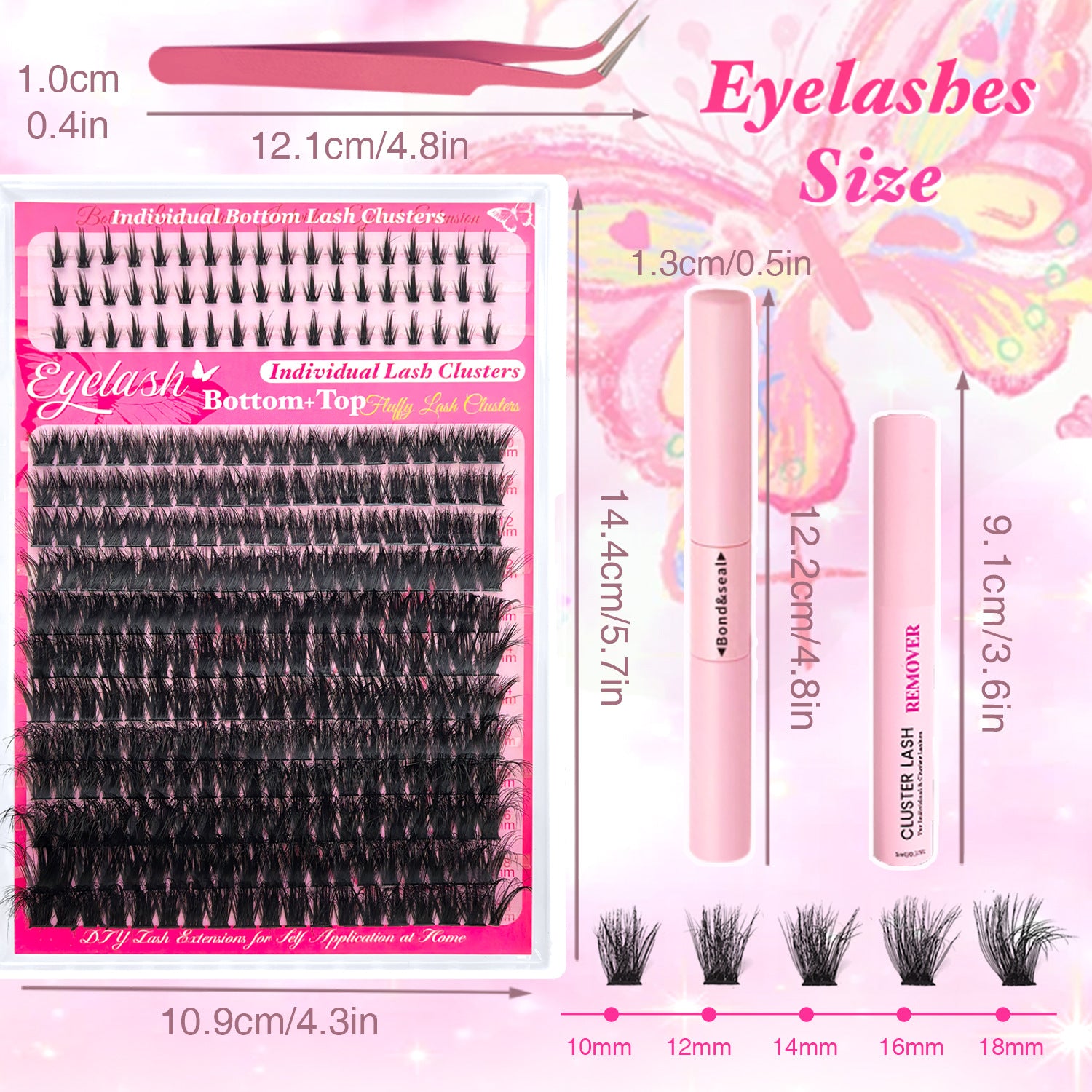 Fluffy Volume False Eyelashes Lower Lashes