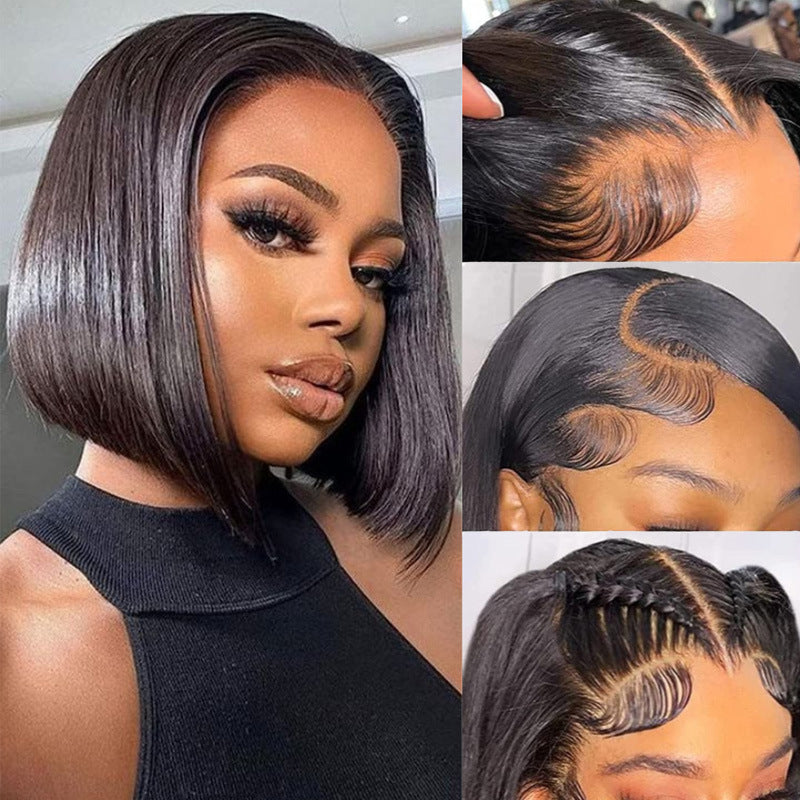 100% Human Hair Bob Wig – Lace Front