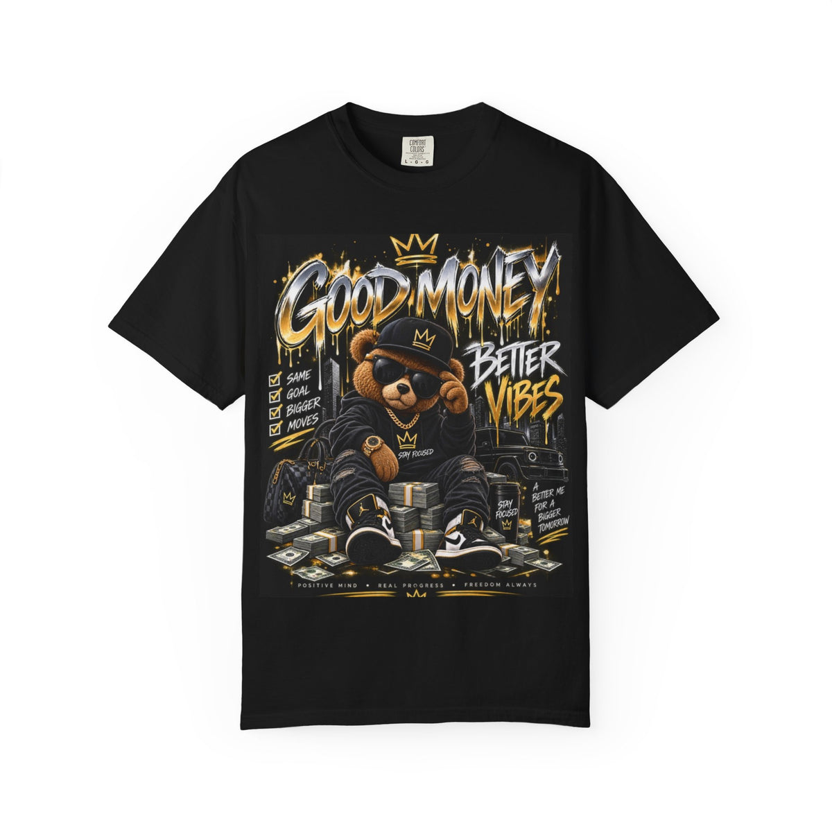 Good Money Better Vibes-T-shirt