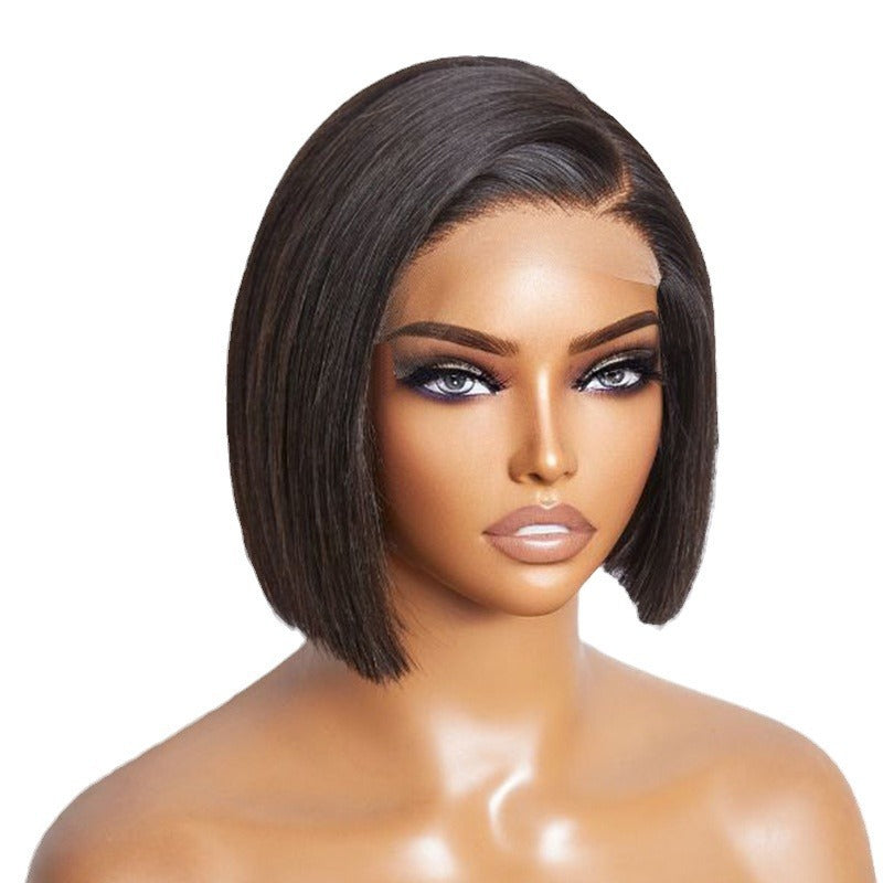 100% Human Hair Bob Wig – Lace Front