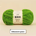 Finger Scarf Hand-Knitted DIY Yarn Ball for Beginners