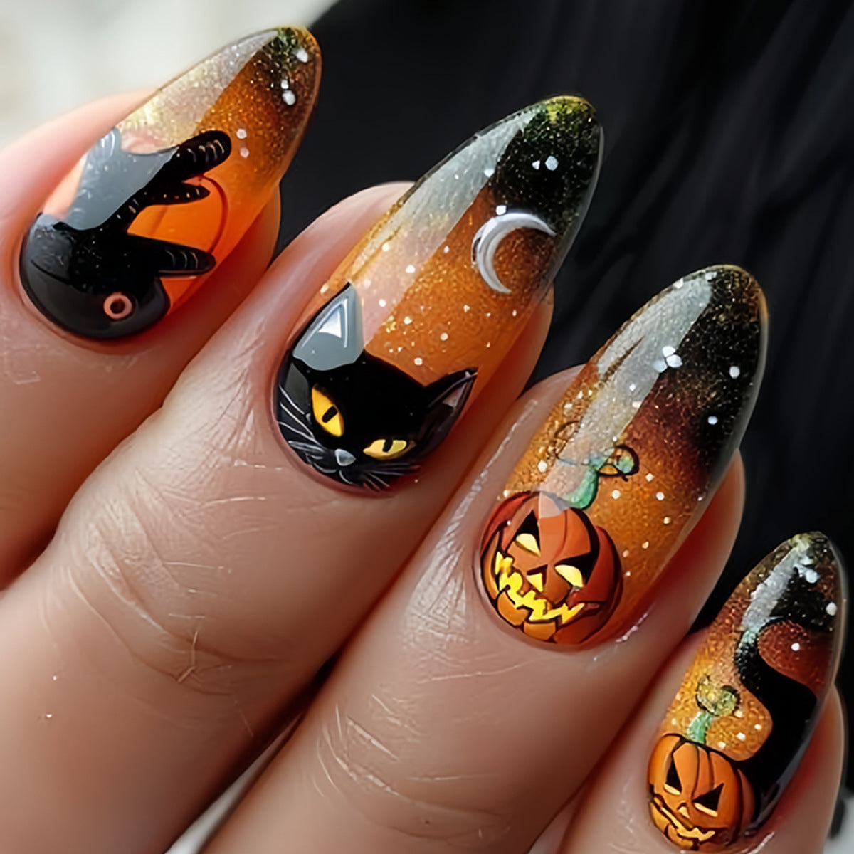 Press-On Nails Almond Shape