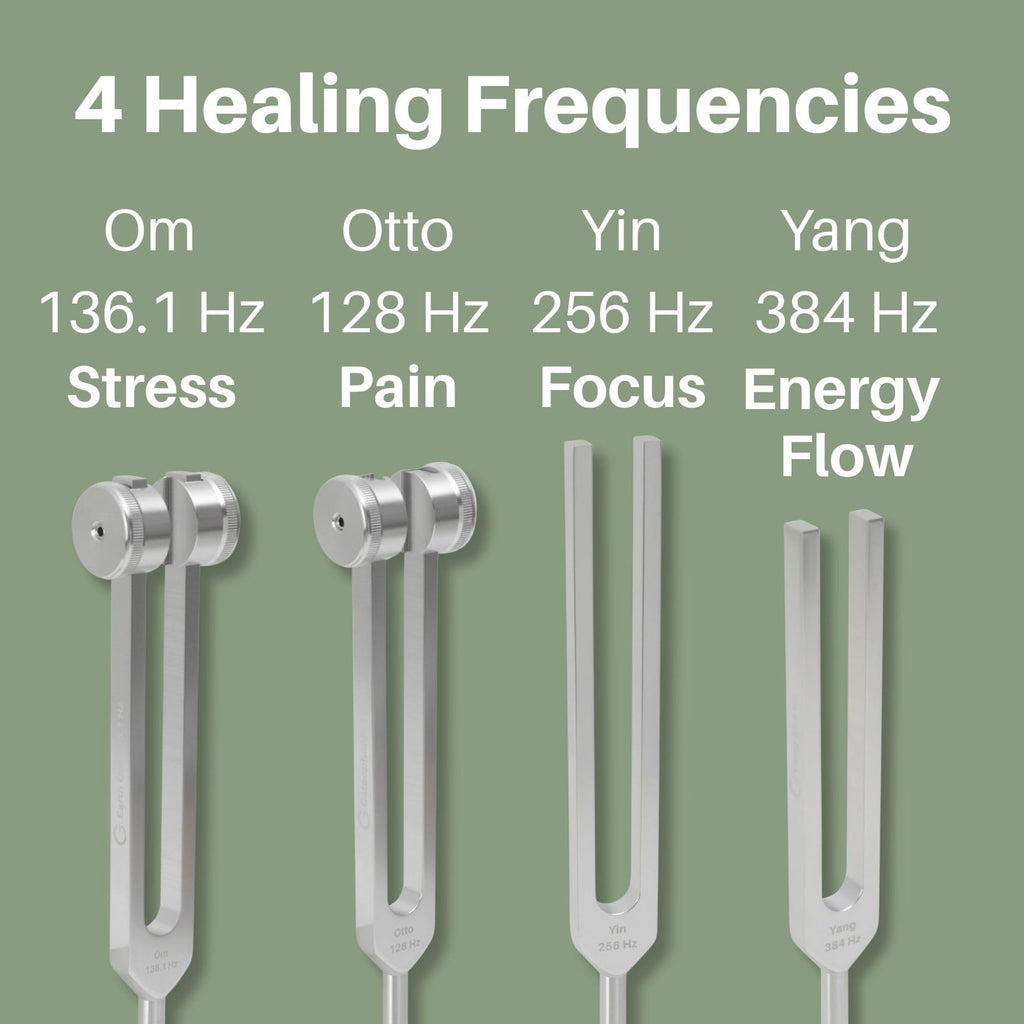 Therapeutic Resonance Tuning Forks for Relaxation and Healing