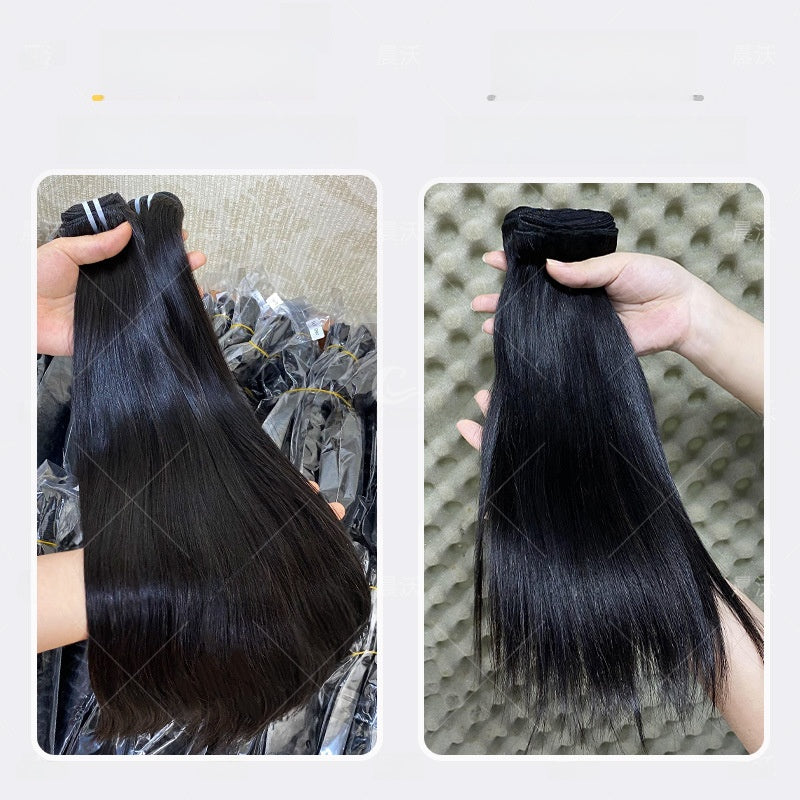 Bone Straight Human Hair Bundles