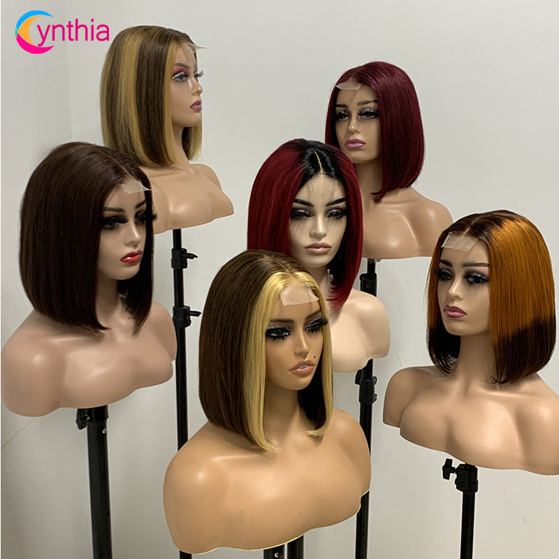 Human Hair Bob Wigs