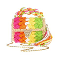 Adjustable Chain Crochet Crossbody Bag