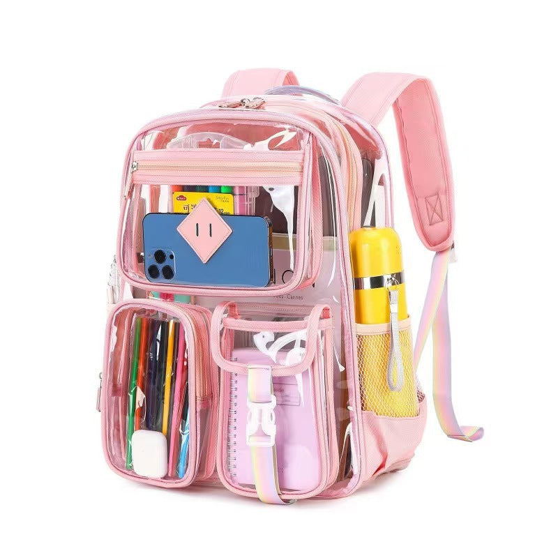 Transparent backpack