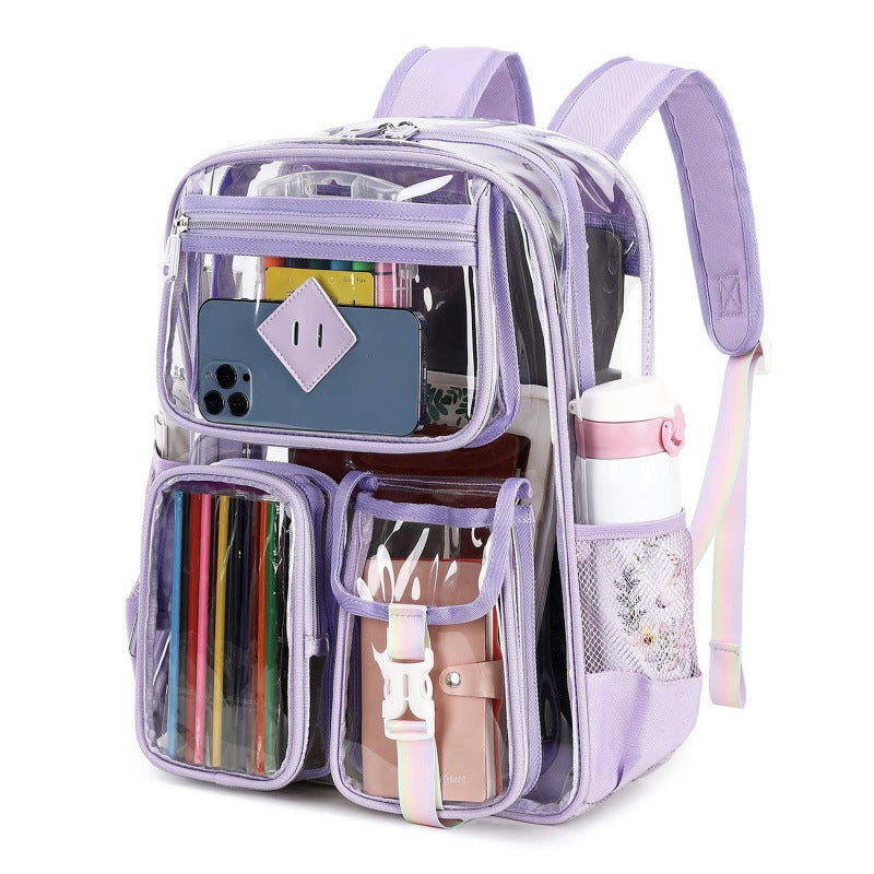 Transparent backpack