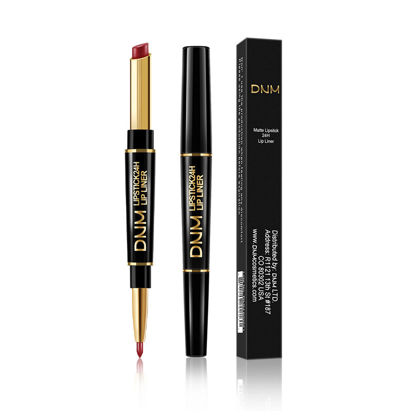Double-Ended Matte Lipstick Lip Liner