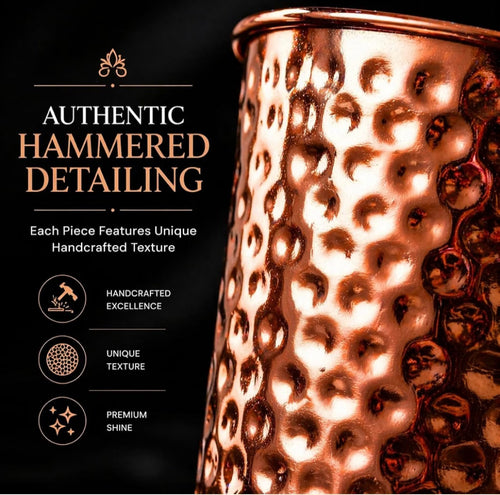 100% Pure Copper Tumblers