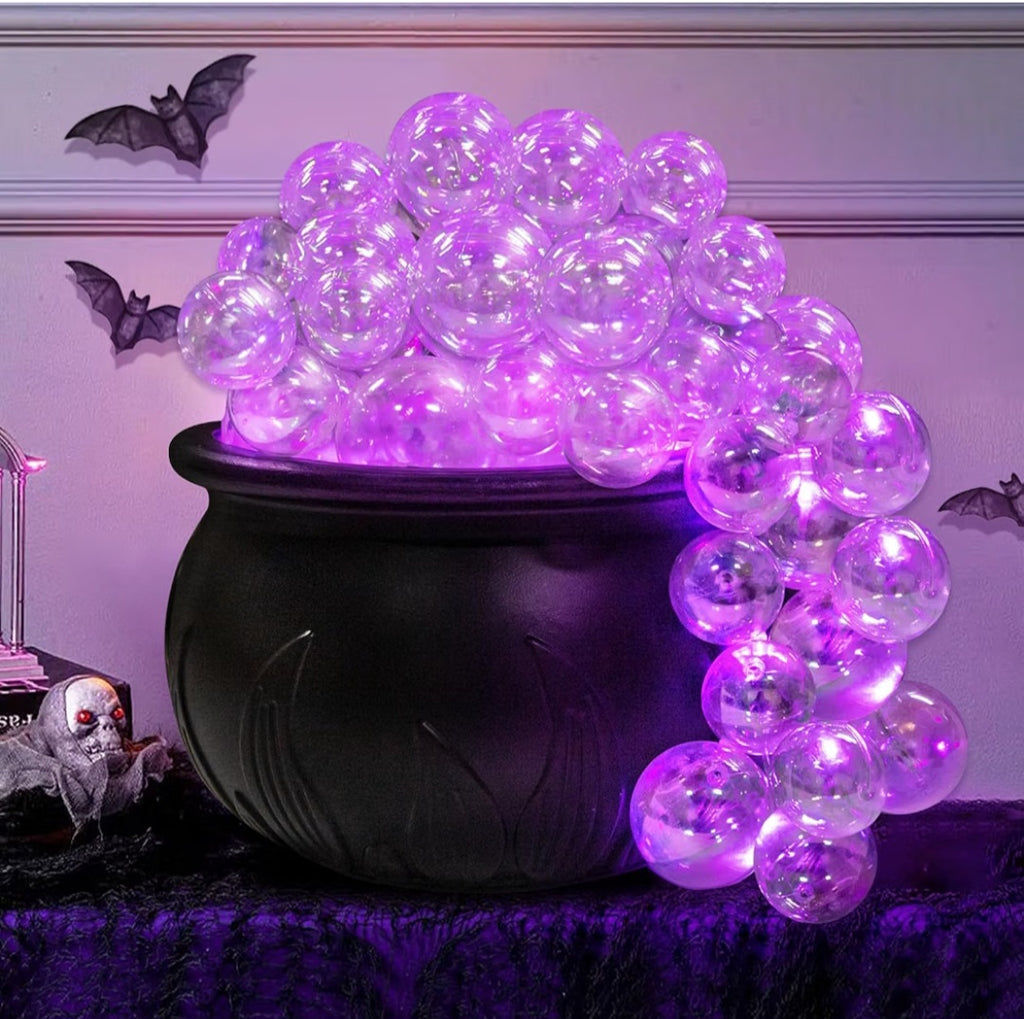 Halloween Decorations Indoor - DIY Bubbling Cauldron Set for Home Decor