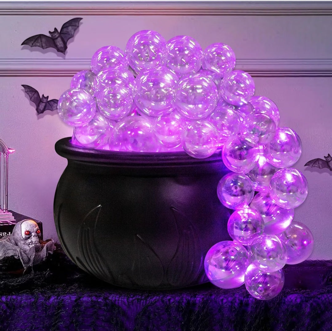 Halloween Decorations Indoor - DIY Bubbling Cauldron Set for Home Decor