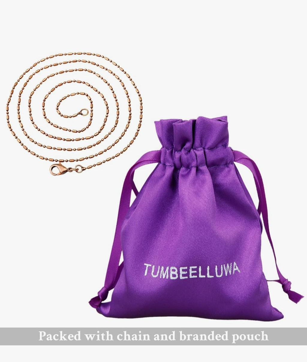 TUMBEELLUWA Copper Wire Wrapped Tree Life Abalone Shell Necklace Women Men