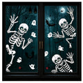 Halloween Window Clings Decor Halloween Decorations Skeleton Ghost Stickers