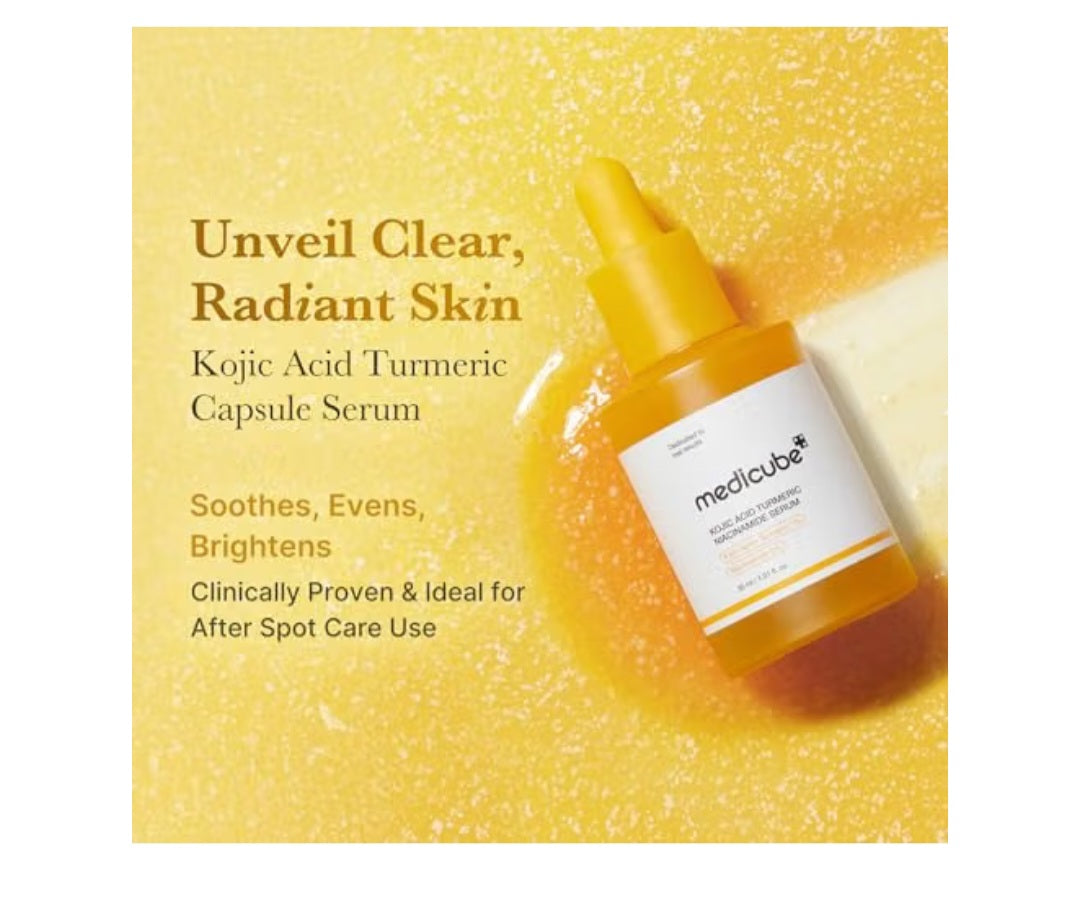 medicube Kojic Acid Renew & Smooth Duo - Kojic Acid Serum and Toner Pad