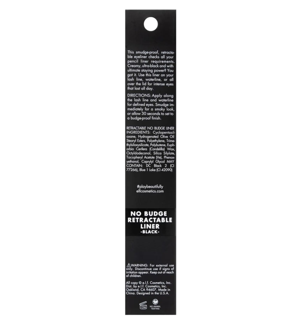 e.l.f. No Budge Retractable Eyeliner