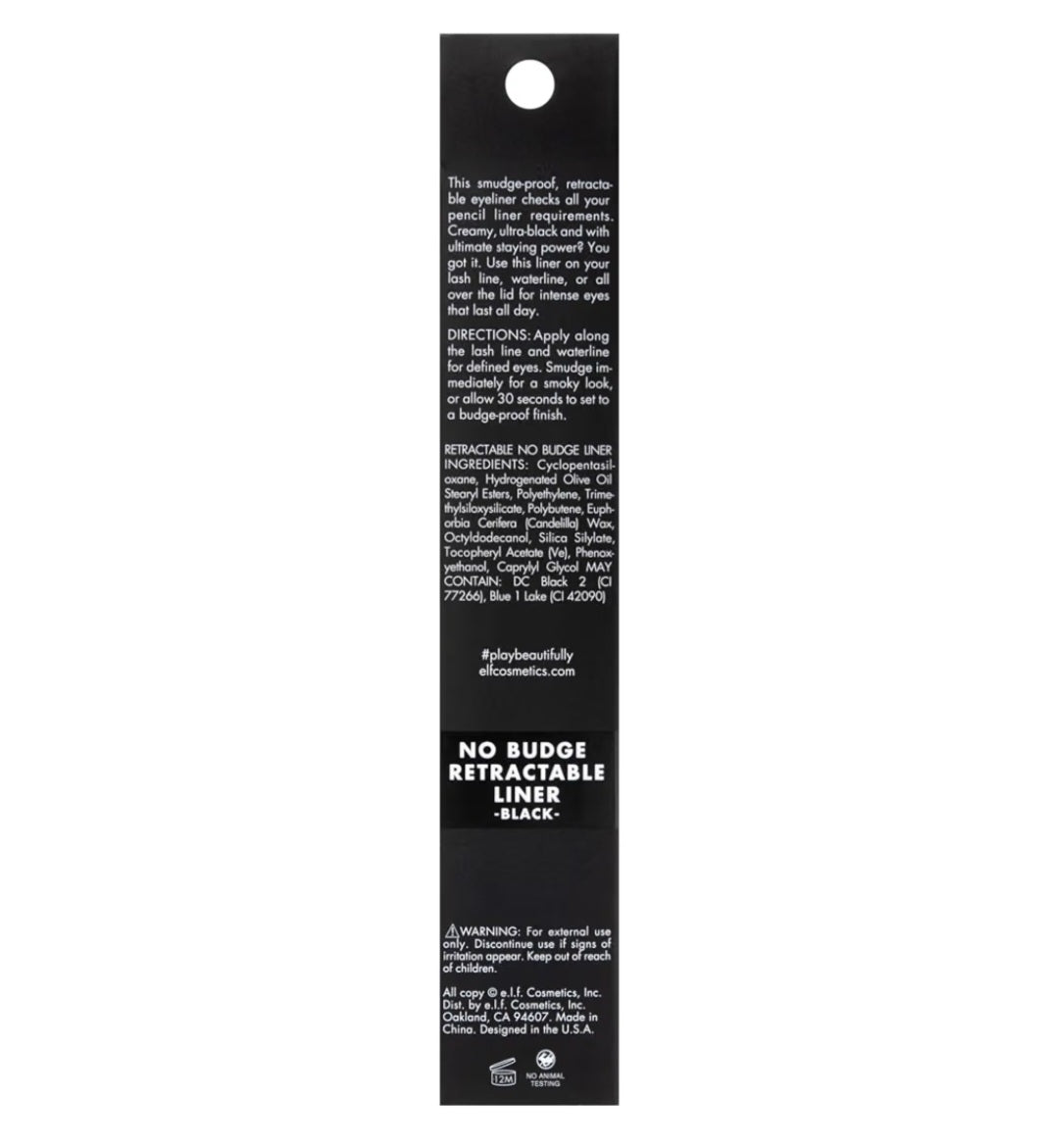 e.l.f. No Budge Retractable Eyeliner