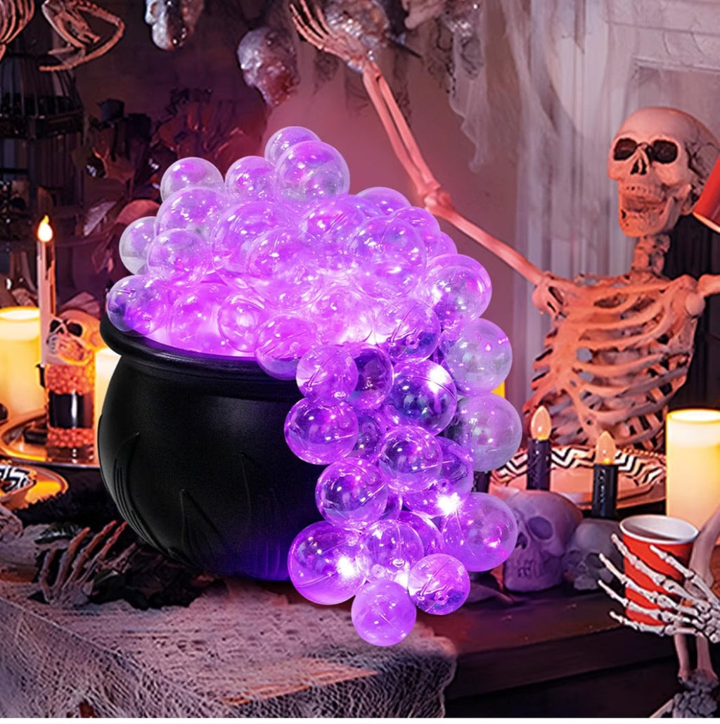 Halloween Decorations Indoor - DIY Bubbling Cauldron Set for Home Decor
