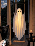 Halloween Decorations Outdoor 4.6FT Large Pre-Assembled Hanging Swing Ghost