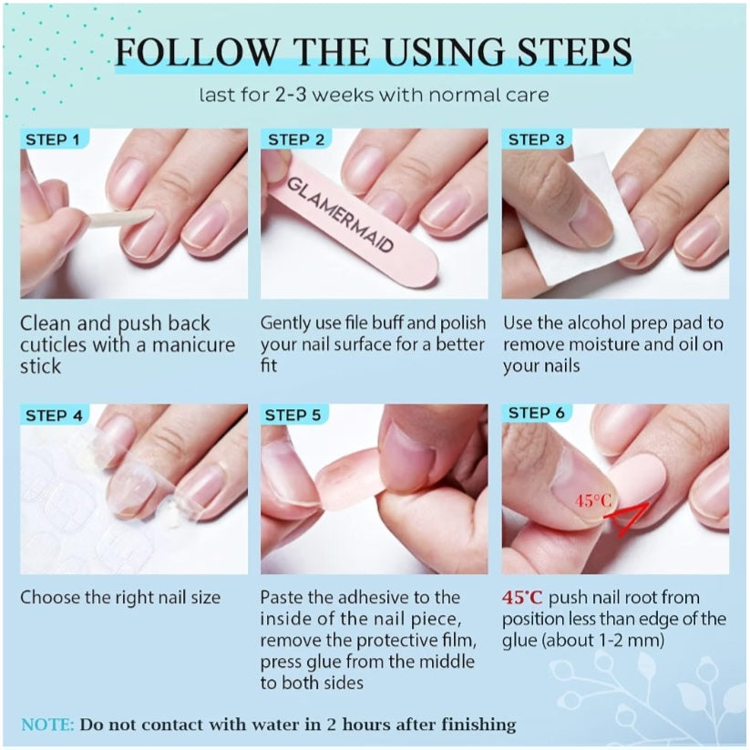 Red Press on Nails Medium Almond, Burgundy Fake Nails Stiletto