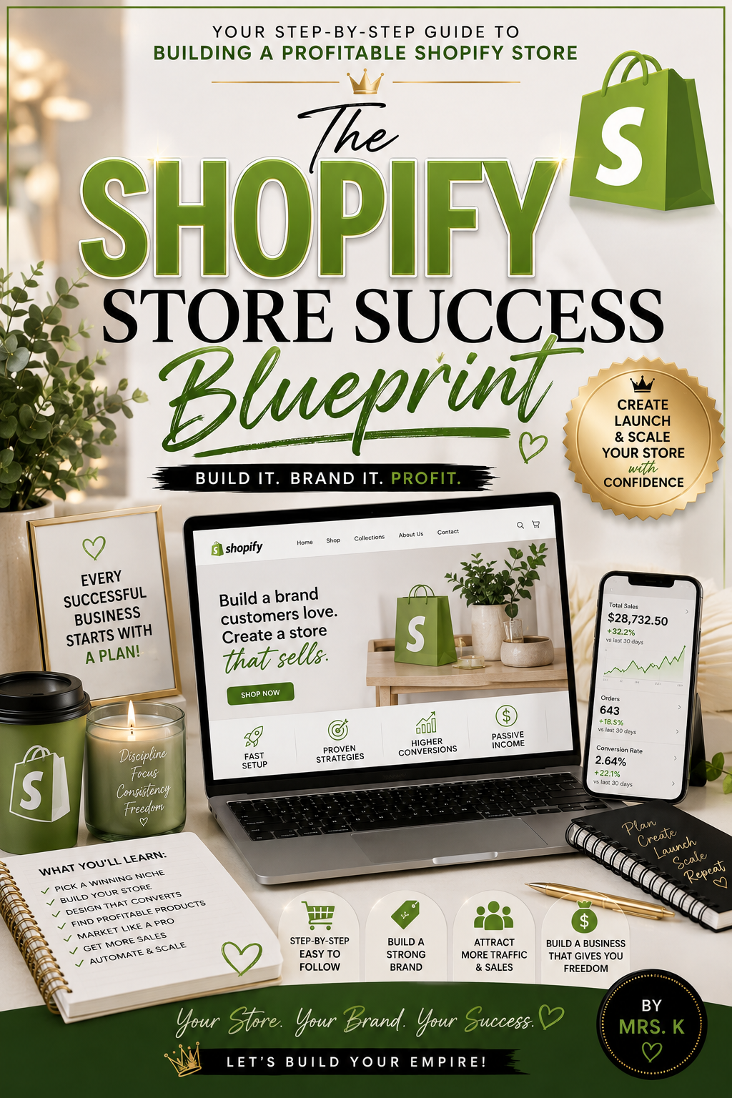 🛍️ THE SHOPIFY STORE SUCCESS BLUEPRINT