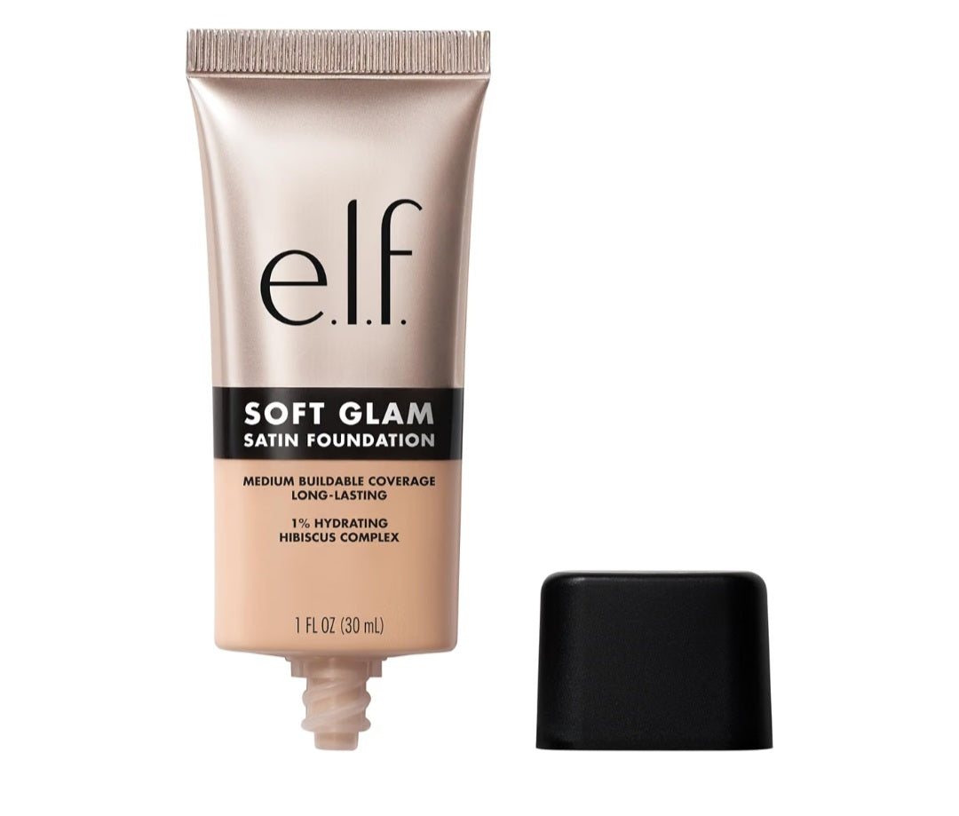 e.l.f. Soft Glam Satin Foundation, Medium Coverage, 25 Light Neutral