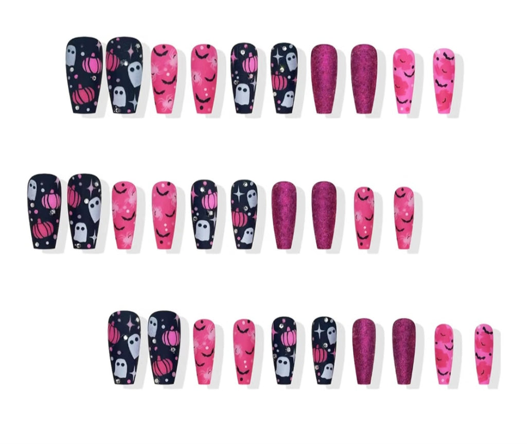 30Pcs Halloween Press on Nails